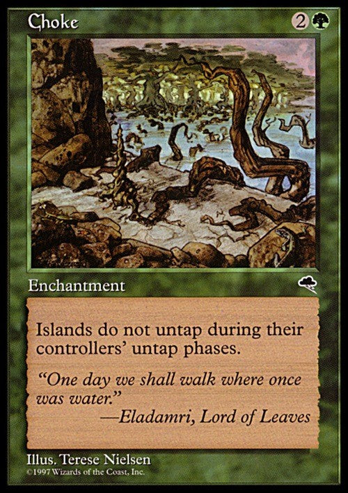 Choke ~ Tempest [ Excellent ] [ Magic MTG ] - London Magic Traders Ltd