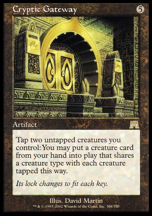 Cryptic Gateway ~ Onslaught [ HEAVILY PLAYED ] [ Magic MTG ]