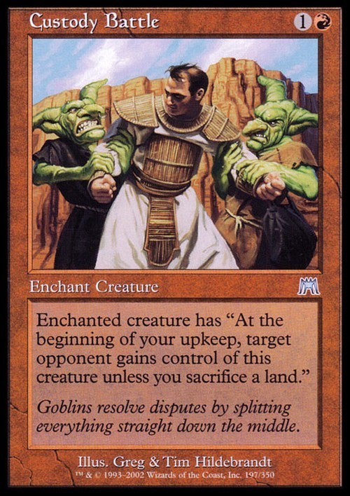 Custody Battle ~ Onslaught [ Excellent ] [ Magic MTG ]