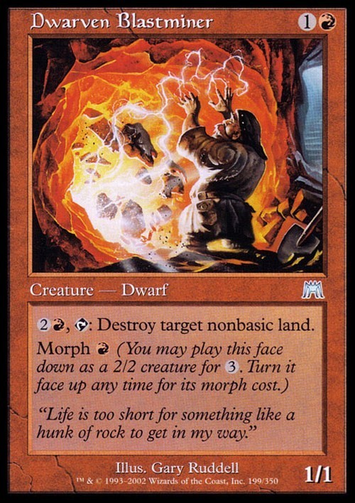 Dwarven Blastminer ~ Onslaught [ Excellent ] [ Magic MTG ]