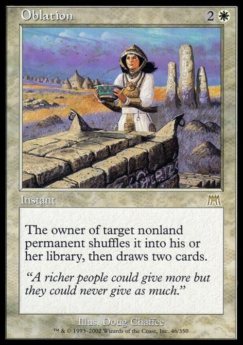 Oblation ~ Onslaught [ Excellent ] [ Magic MTG ]