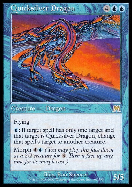 Quicksilver Dragon ~ Onslaught [ Excellent ] [ Magic MTG ]