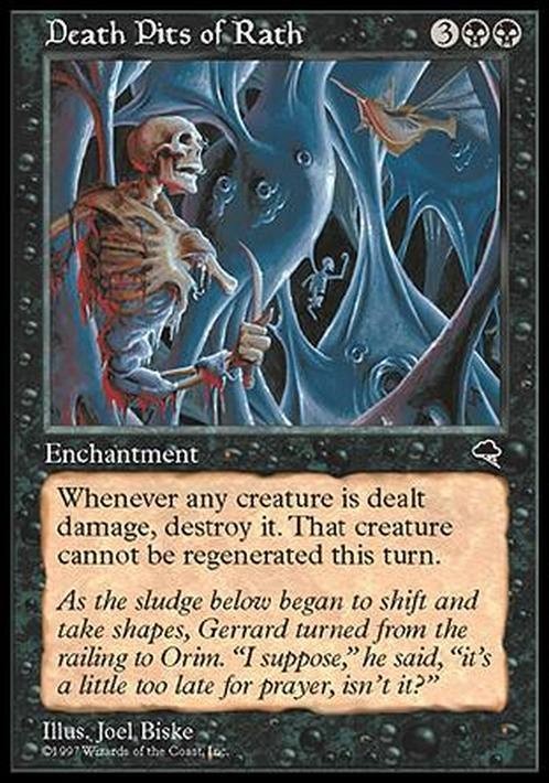 Death Pits of Rath ~ Tempest [ PLAYED ] [ Magic MTG ]