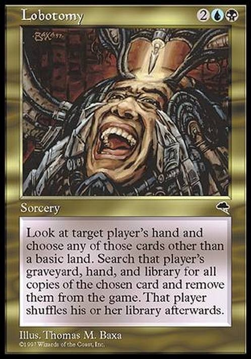 Lobotomy ~ Tempest [ Excellent ] [ Magic MTG ]