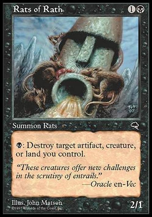 Rats of Rath ~ Tempest [ Excellent ] [ Magic MTG ]