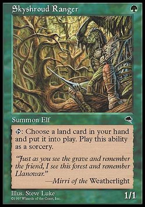 Skyshroud Ranger ~ Tempest [ Excellent ] [ Magic MTG ]