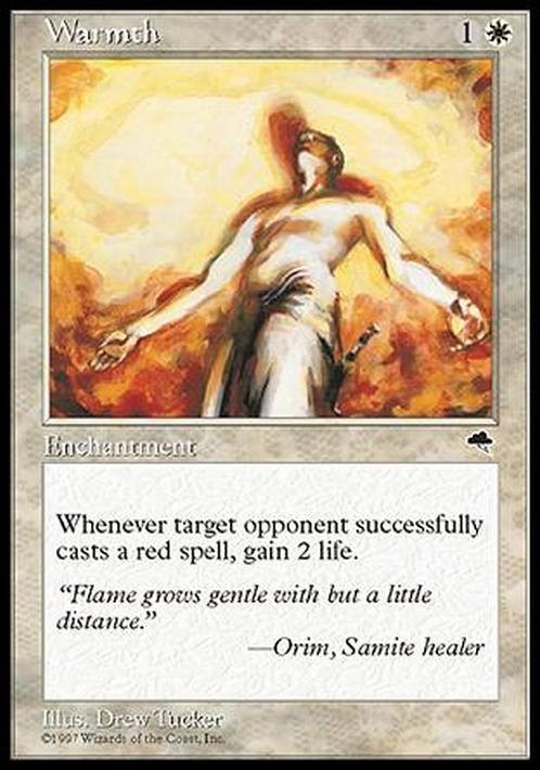Warmth ~ Tempest [ Excellent ] [ Magic MTG ]