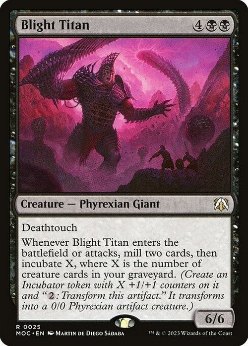 Blight Titan ~ Commander: March of the Machine [ NM ] [ Magic MTG ]