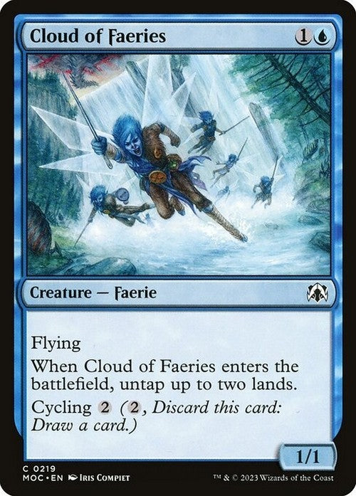 Cloud of Faeries ~ Commander: March of the Machine [ NM ] [ Magic MTG ]