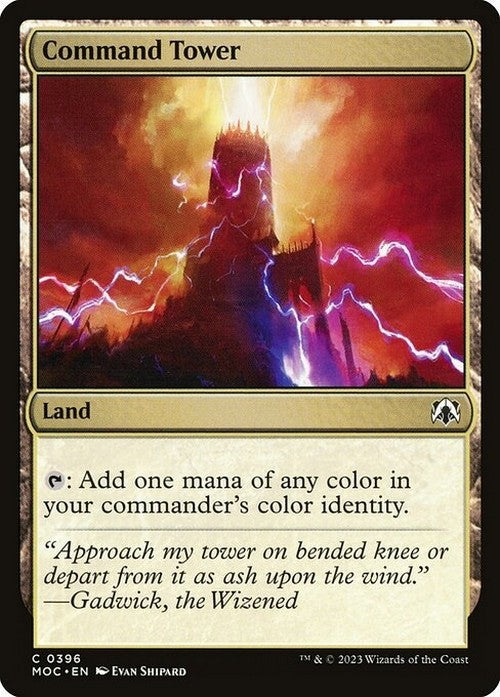 Command Tower ~ Commander: March of the Machine [ NM ] [ Magic MTG ]