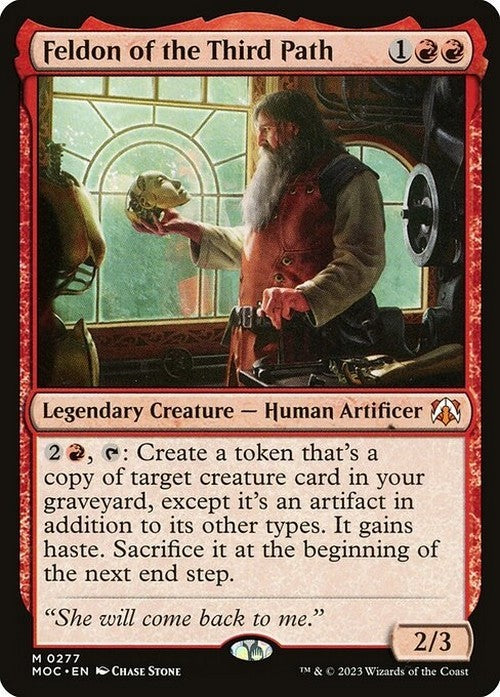 Feldon of the Third Path ~ Commander: March of the Machine [ NM ] [ Magic MTG ]