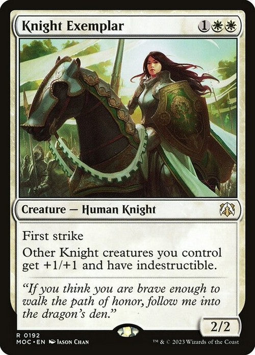 Knight Exemplar ~ Commander: March of the Machine [ NM ] [ Magic MTG ]