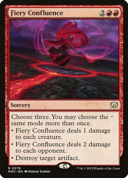Fiery Confluence ~ Commander: March of the Machine [ NM ] [ Magic MTG ]