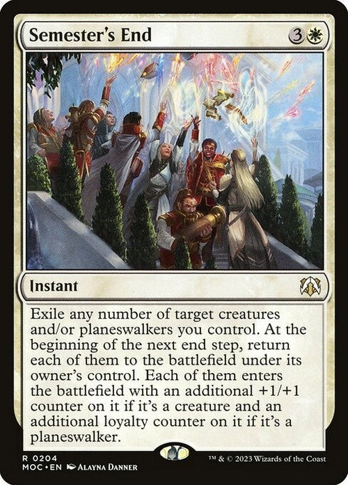 Semester's End ~ Commander: March of the Machine [ NM ] [ Magic MTG ]