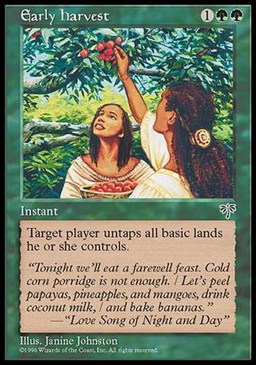 Early Harvest ~ Mirage [ Excellent ] [ Magic MTG ]