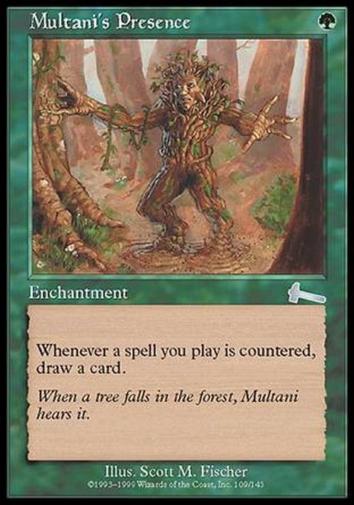 Multani's Presence ~ Urza's Legacy [ Excellent ] [ Magic MTG ]