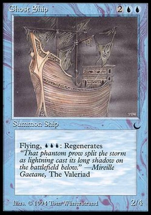 Ghost Ship ~ The Dark [ Excellent ] [ Magic MTG ]
