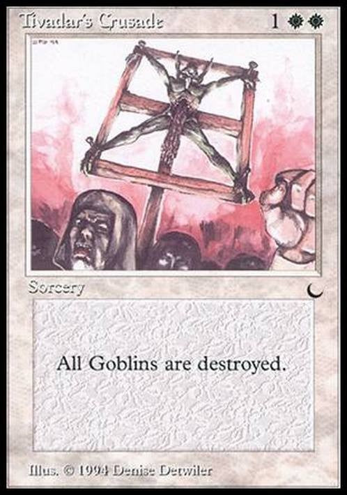 Tivadar's Crusade ~ The Dark [ Excellent ] [ Magic MTG ] - London Magic Traders Ltd
