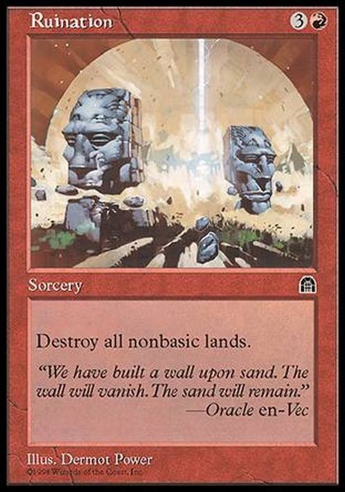 Ruination ~ Stronghold [ Excellent ] [ Magic MTG ]