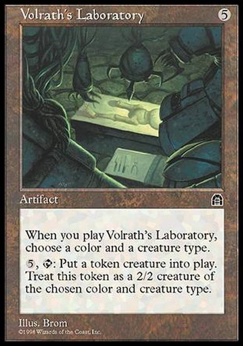 Volrath's Laboratory ~ Stronghold [ PLAYED ] [ Magic MTG ]