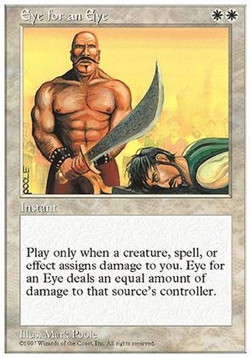 Eye for an Eye ~ Fifth Edition [ PLAYED ] [ Magic MTG ]