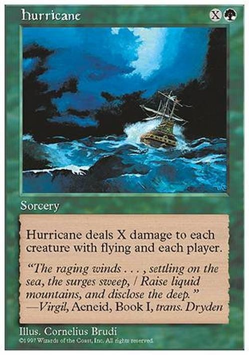 Hurricane ~ Fifth Edition [ Excellent ] [ Magic MTG ]