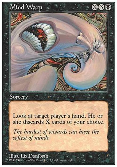 Mind Warp ~ Fifth Edition [ Excellent ] [ Magic MTG ]