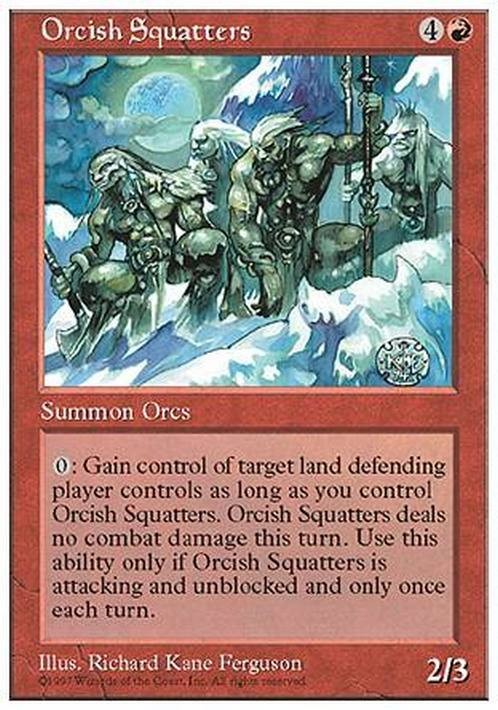 Orcish Squatters ~ Fifth Edition [ Excellent ] [ Magic MTG ]
