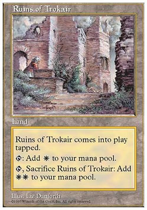 Ruins of Trokair ~ Fifth Edition [ Excellent ] [ Magic MTG ]