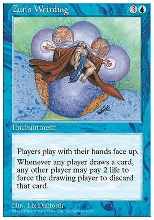Zur's Weirding ~ Fifth Edition [ Excellent ] [ Magic MTG ]