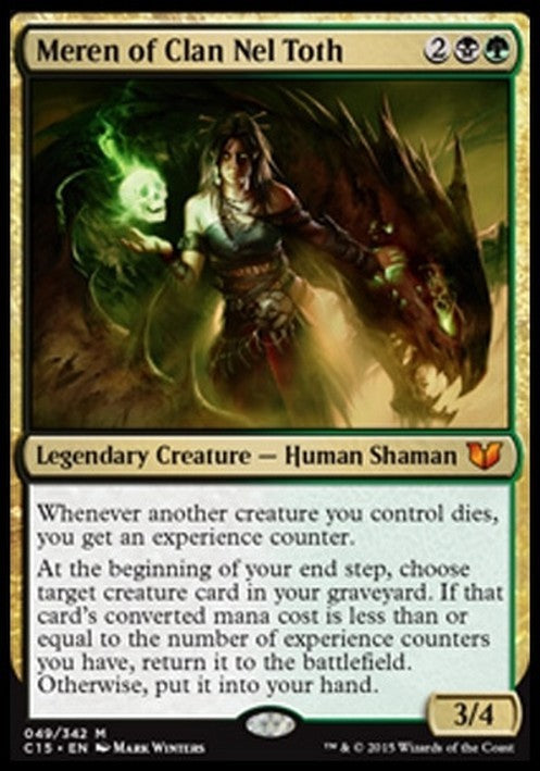 Meren of Clan Nel Toth ~ Commander 2015 [ NearMint ] [ Magic MTG ]