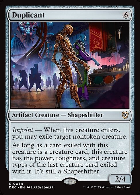 Duplicant ~ Commander: Aetherdrift [ NM ] [ Magic MTG ]