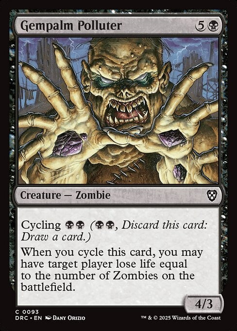 Gempalm Polluter ~ Commander: Aetherdrift [ NM ] [ Magic MTG ]