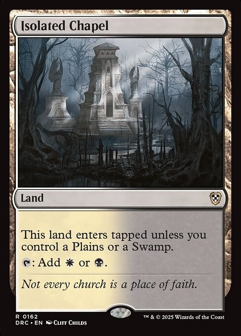 Isolated Chapel ~ Commander: Aetherdrift [ NM ] [ Magic MTG ]