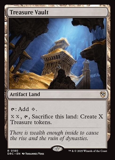 Treasure Vault ~ Commander: Aetherdrift [ NM ] [ Magic MTG ]