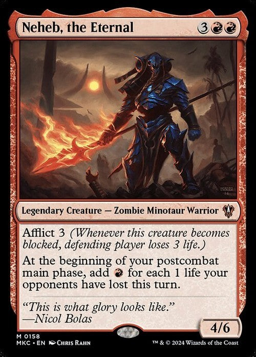 Neheb, the Eternal ~ Commander: Murders at Karlov Manor [ NM ] [ Magic MTG ] - London Magic Traders Ltd