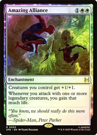 FOIL Amazing Alliance ~ Spider-Man [ NM ] [ Magic MTG ]