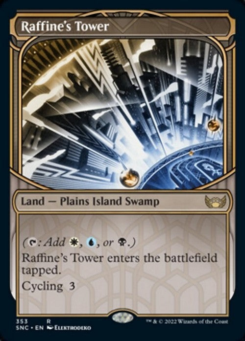 SHOWCASE Raffine's Tower ~ Streets of New Capenna [ NM ] [ Magic MTG ]