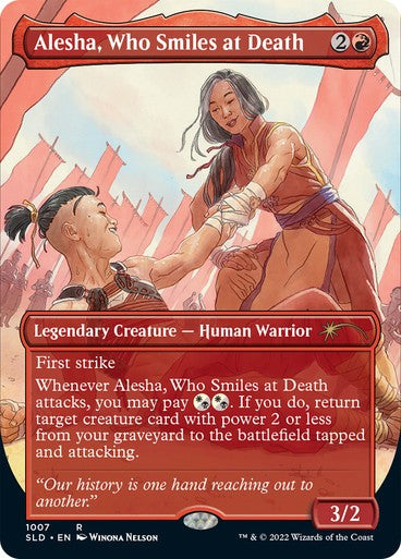 Alesha, Who Smiles at Death ~ Secret Lair [ NearMint ] [ Magic MTG ]