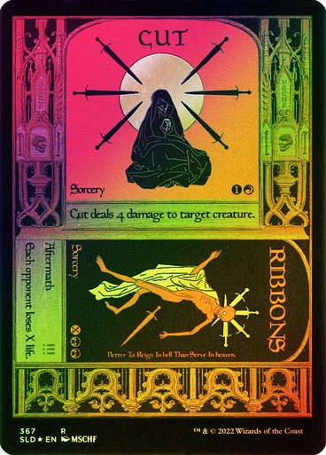 FOIL ETCHED Cut / Ribbons ~ Secret Lair [ NearMint ] [ Magic MTG ]