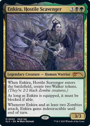 Enkira, Hostile Scavenger ~ Universes Within [ NearMint ] [ Magic MTG ] - London Magic Traders Ltd