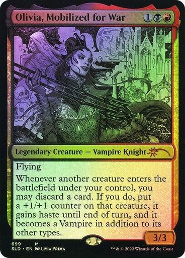 FOIL Olivia, Mobilized for War #699 ~ Secret Lair [ NearMint ] [ Magic MTG ]