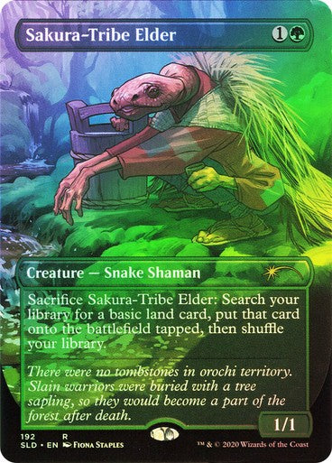 FOIL Sakura-Tribe Elder ~ Secret Lair [ NearMint ] [ Magic MTG ]