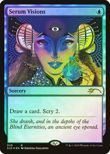 FOIL Serum Visions #029 ~ Secret Lair [ NearMint ] [ Magic MTG ]
