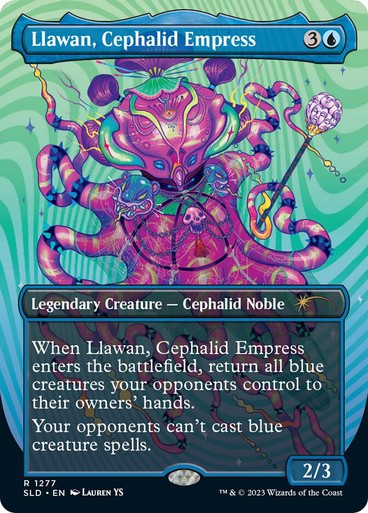 Llawan, Cephalid Empress ~ Secret Lair [ NearMint ] [ Magic MTG ]
