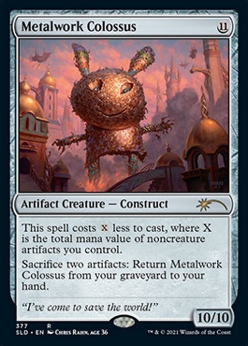 Metalwork Colossus #377 ~ Secret Lair [ NearMint ] [ Magic MTG ]