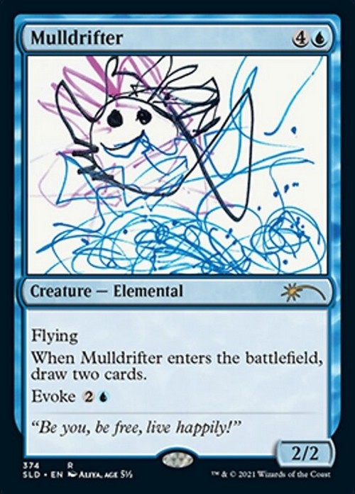 Mulldrifter #374 ~ Secret Lair [ NearMint ] [ Magic MTG ]