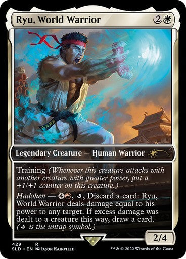 Ryu, World Warrior ~ Secret Lair [ NearMint ] [ Magic MTG ]