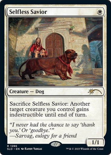 Selfless Savior #1286 ~ Secret Lair [ NearMint ] [ Magic MTG ]
