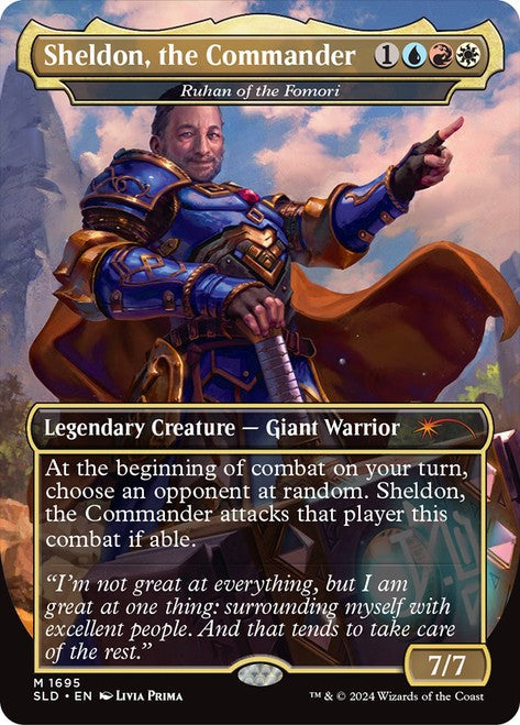 Sheldon, the Commander (Ruhan of the Fomori) ~ Secret Lair [ NM ] [ Magic MTG ]